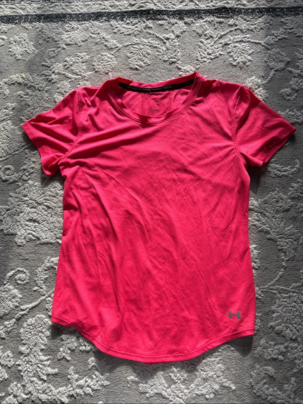 Under Armour Women’s Hot Pink Short Sleeve Crew Performance Tee